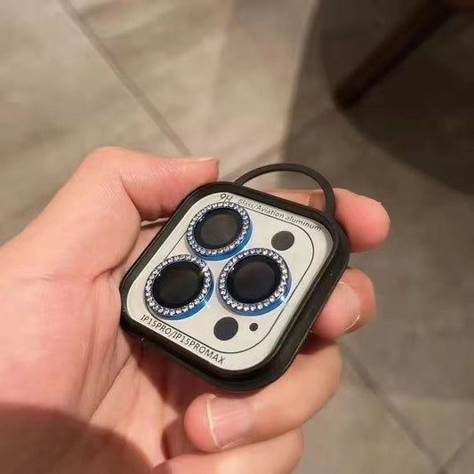 Bedazzled phone camera protectors