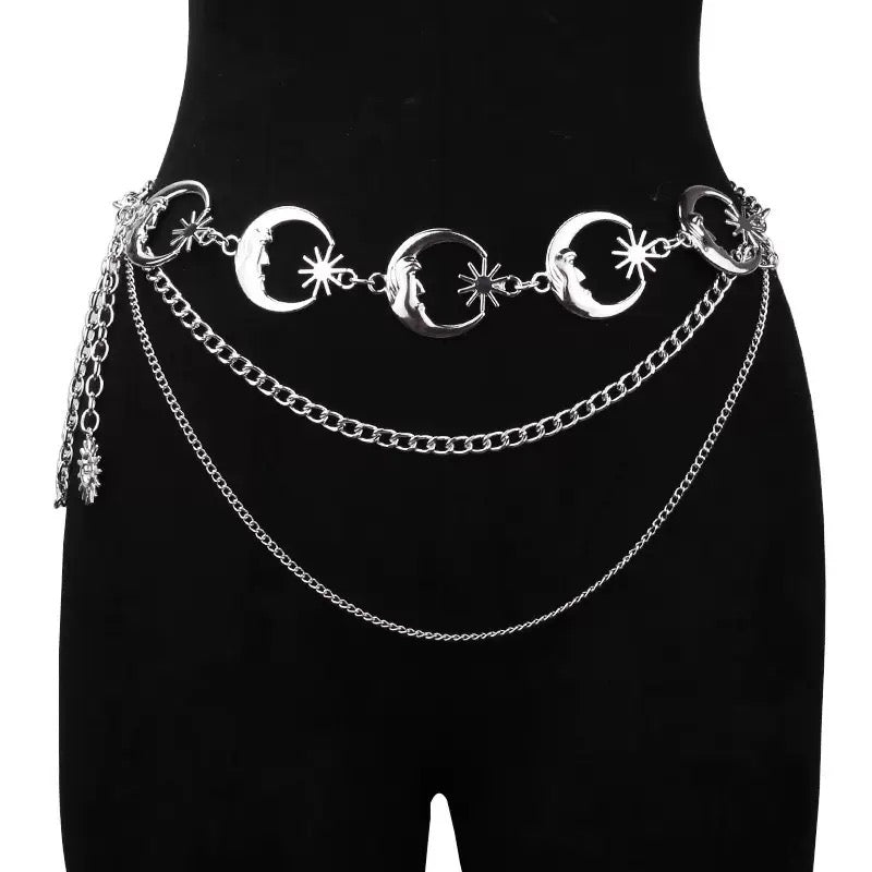 Waist chain belt