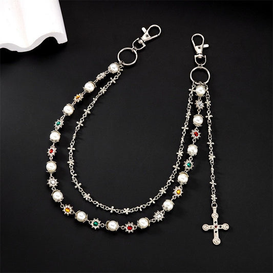 Beaded Chain Pocket Accessory