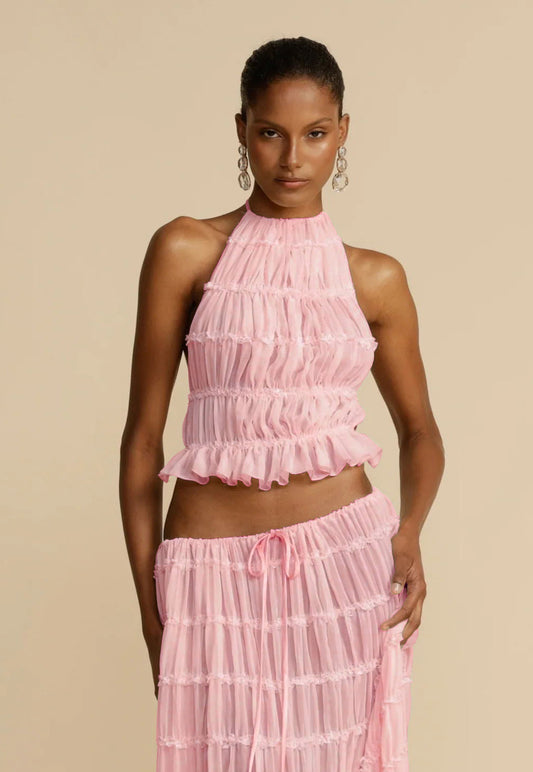 Satin chain lounge set