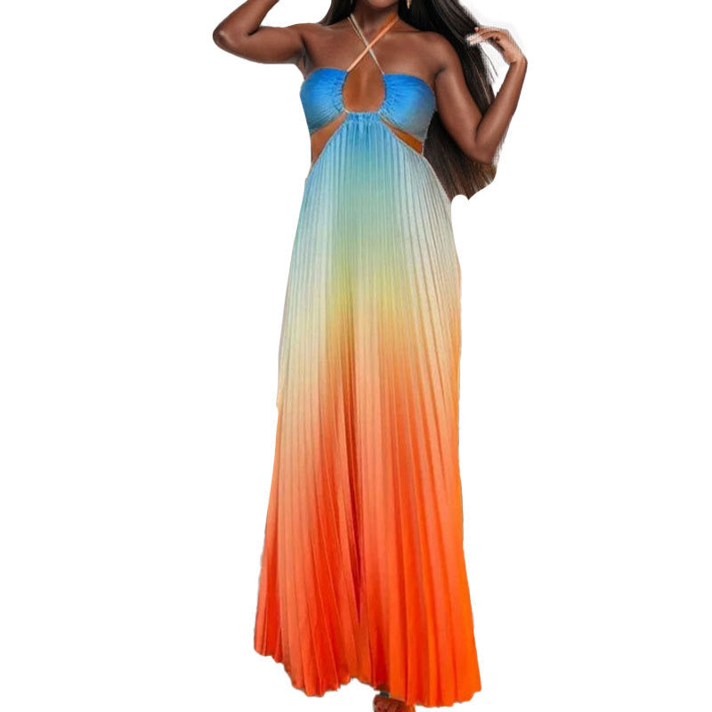 Sunset mirage maxi dress