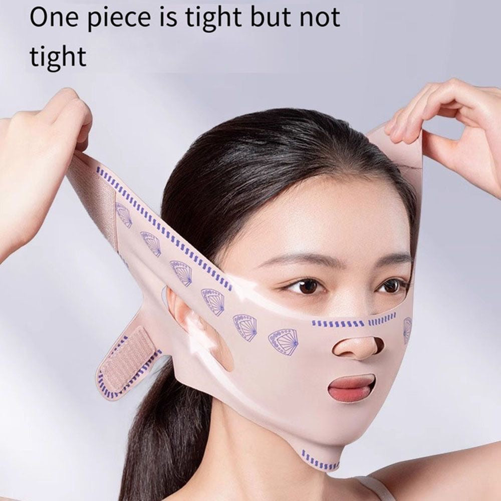 Face lifting belt