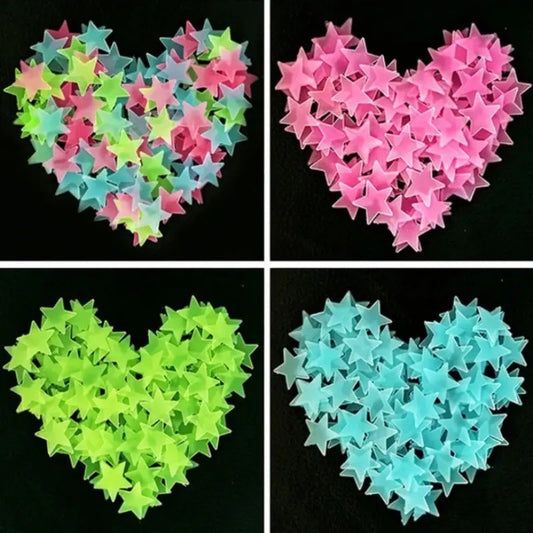 Glow in the dark stars (50pcs)