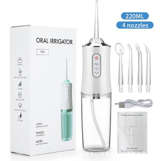 Oral irrigator (water flosser)