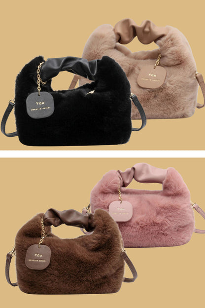 Mini fur bag