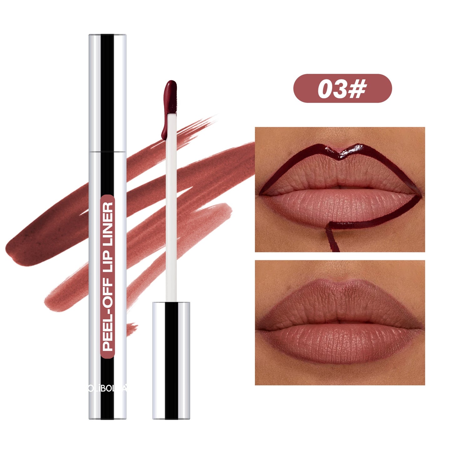 Instant Peel-Off Lip Liner & Stain