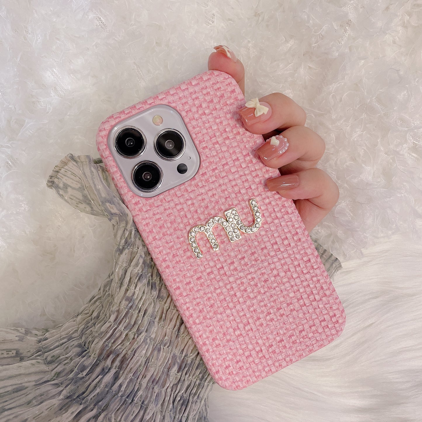 Miu miu classic phone case
