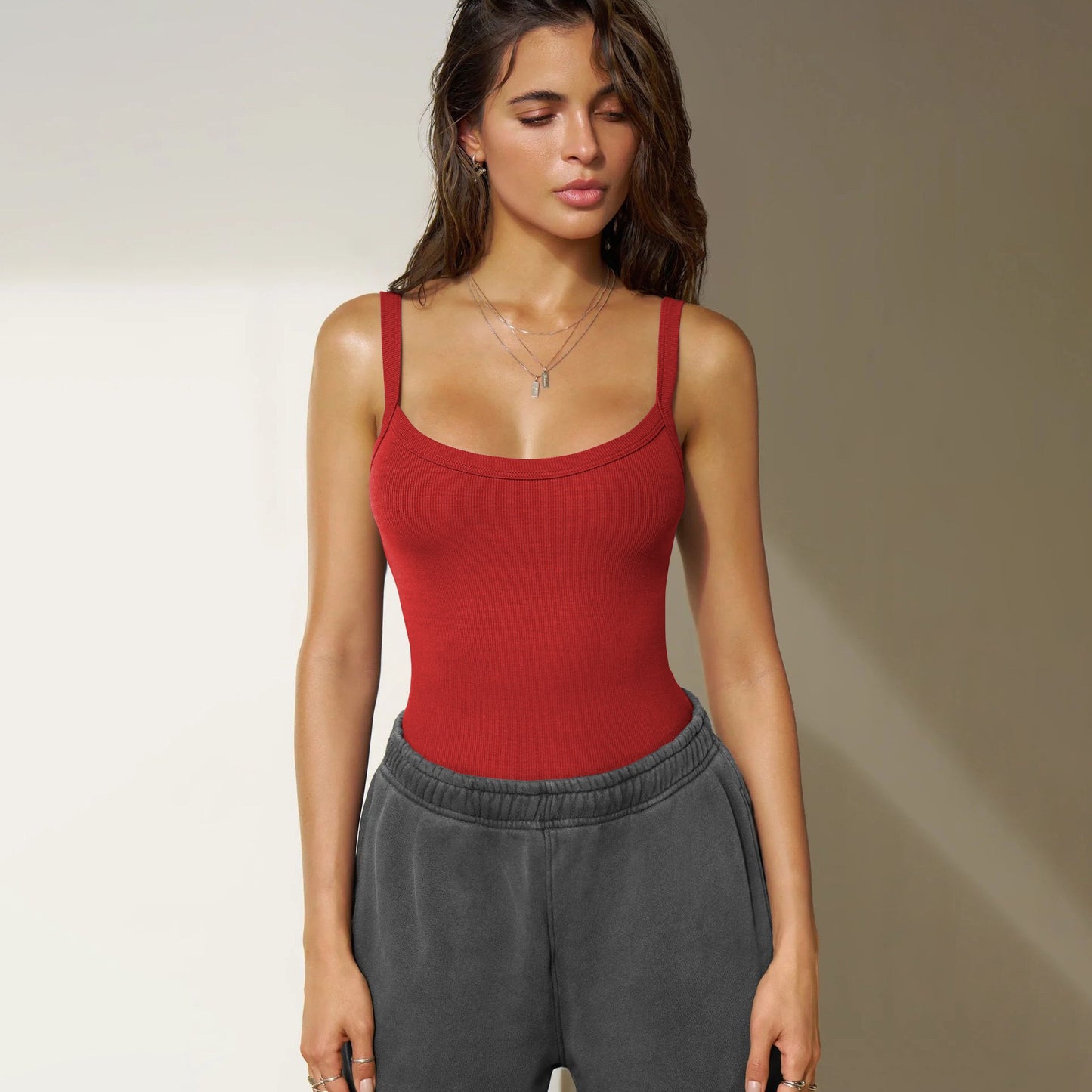 Essential Ribbed Tank Top