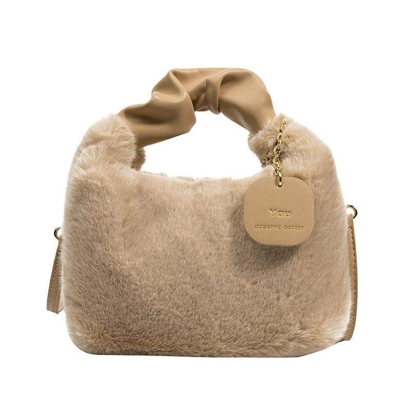 Mini fur bag