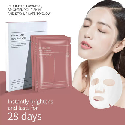 Bio-collagen face mask