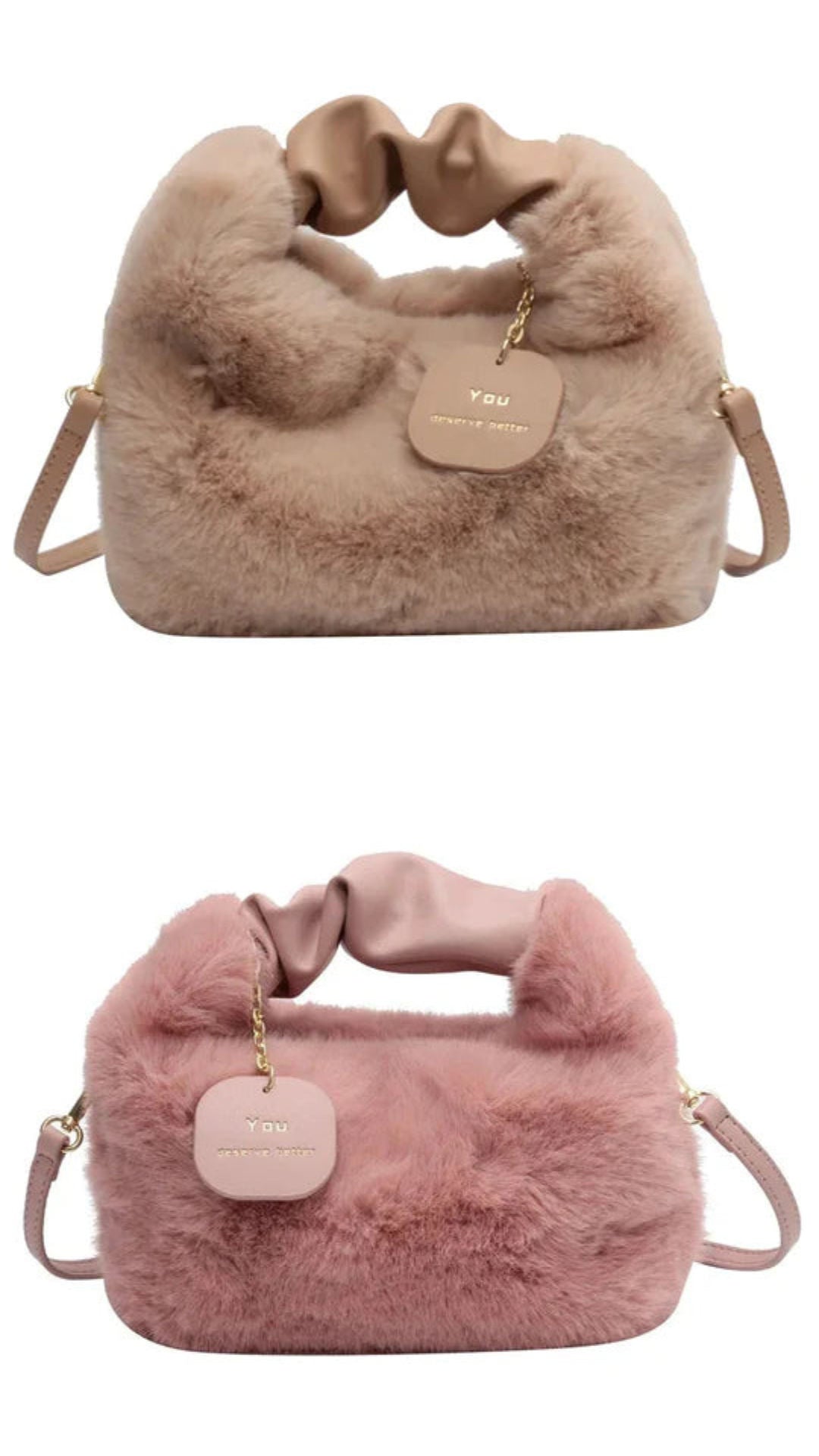 Mini fur bag