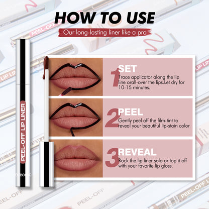 Instant Peel-Off Lip Liner & Stain