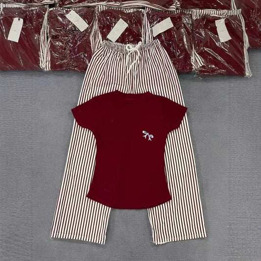 Stripped pyjama