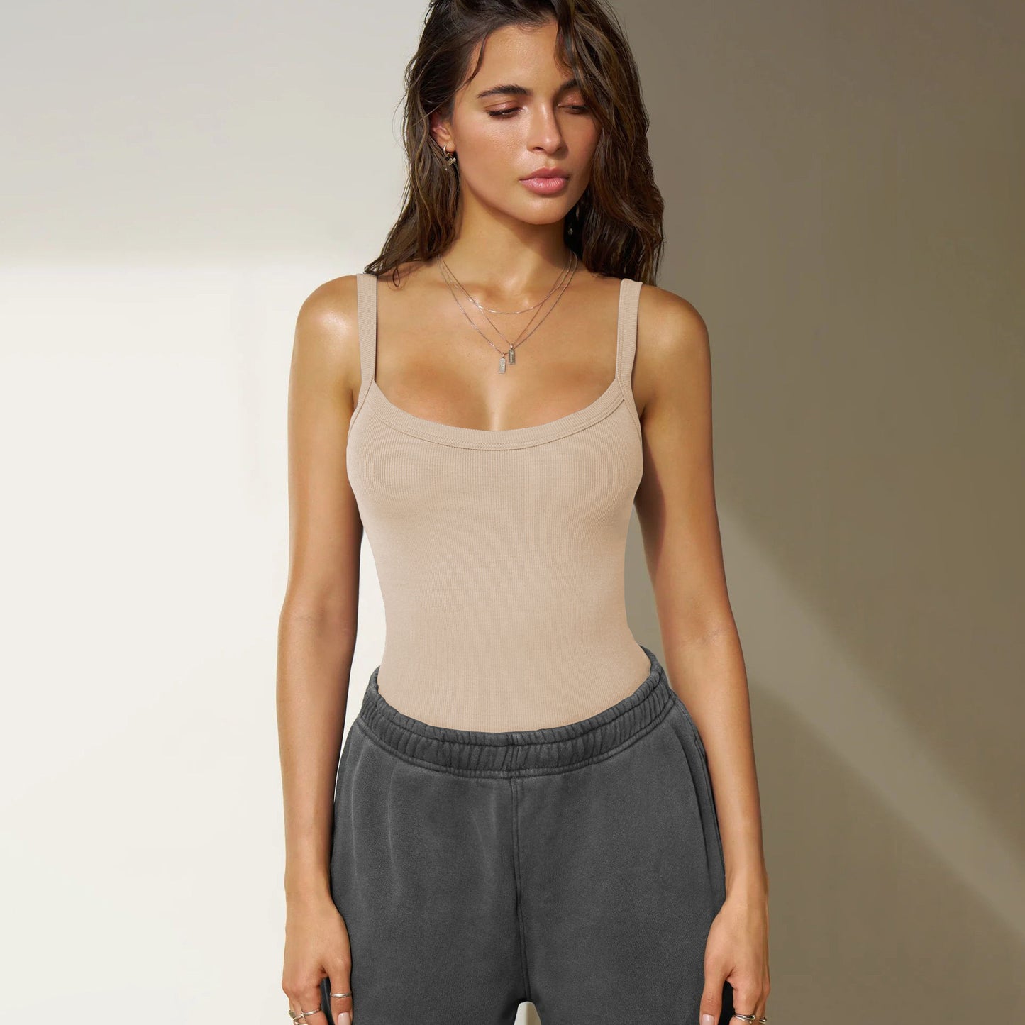 Essential Ribbed Tank Top