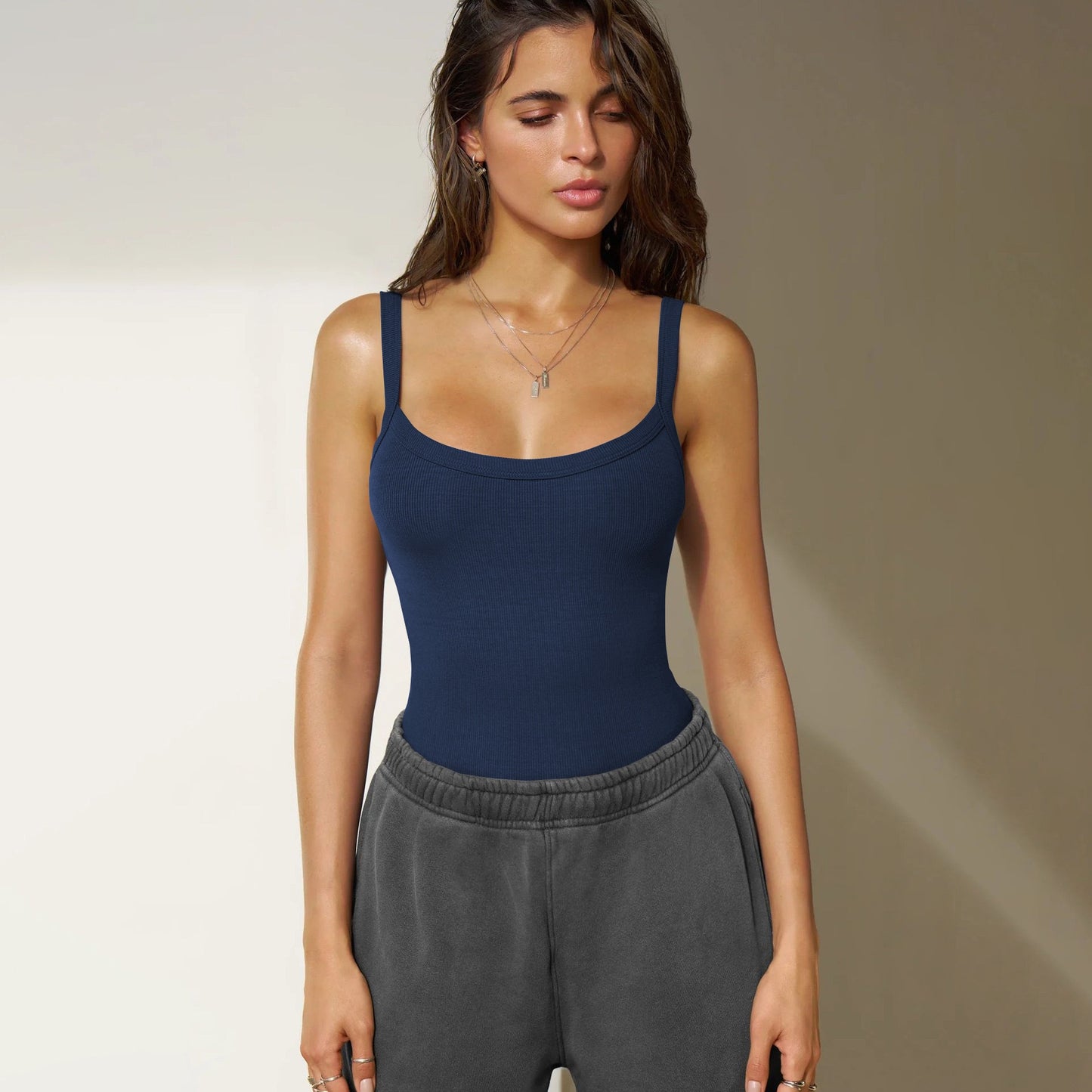 Essential Ribbed Tank Top