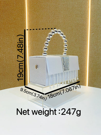 Crystal hour bag