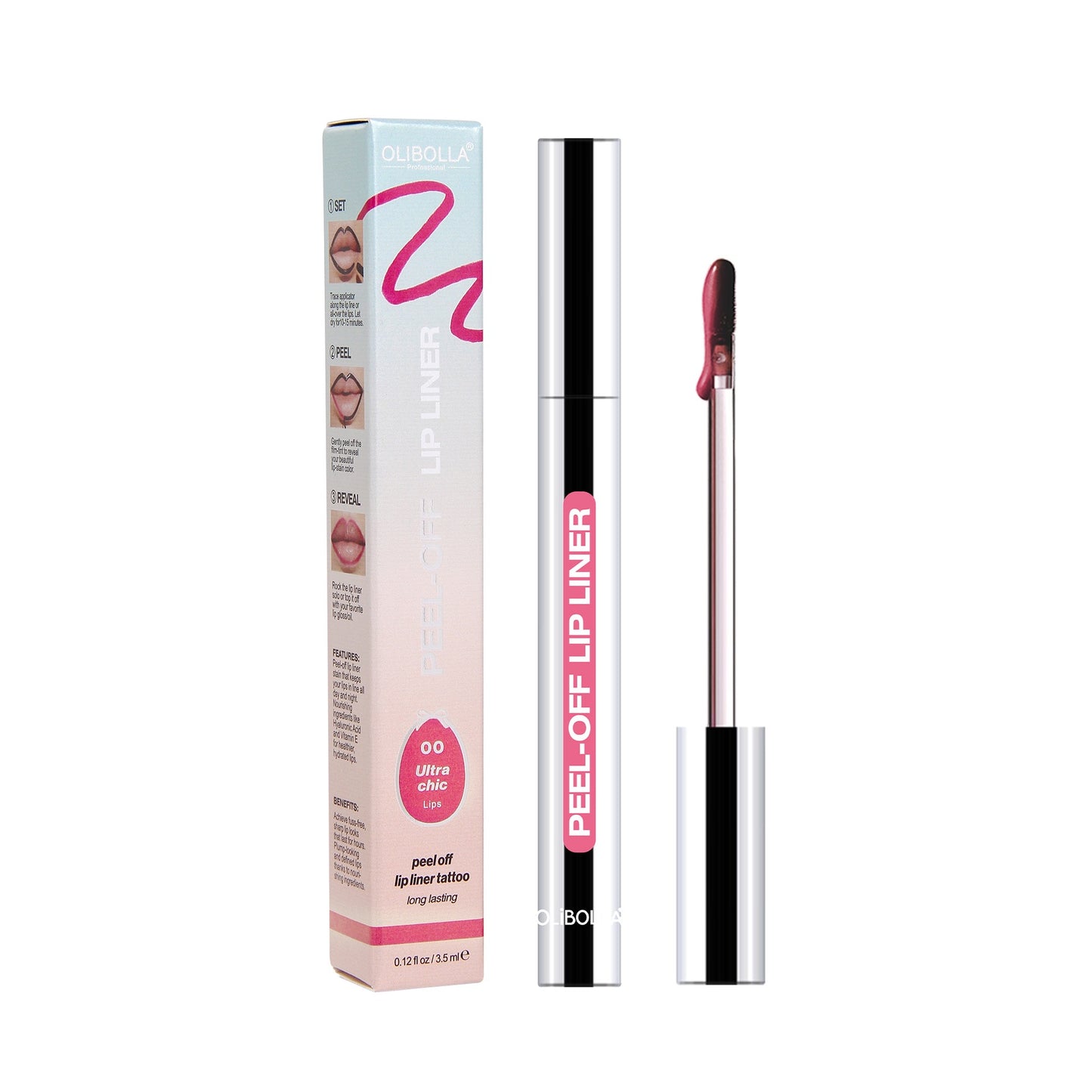 Instant Peel-Off Lip Liner & Stain