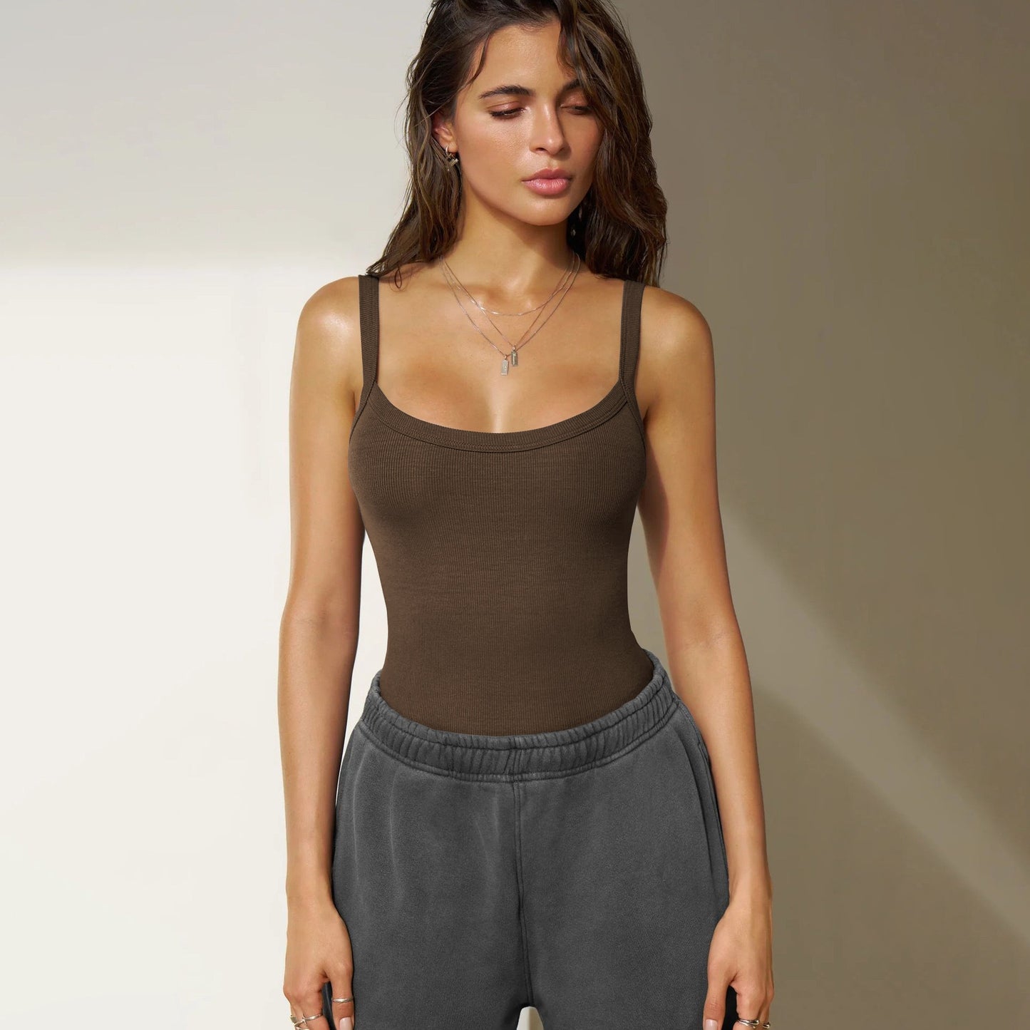 Essential Ribbed Tank Top