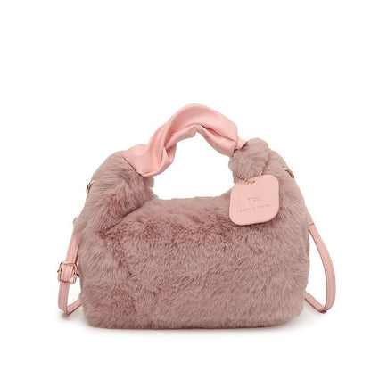 Mini fur bag