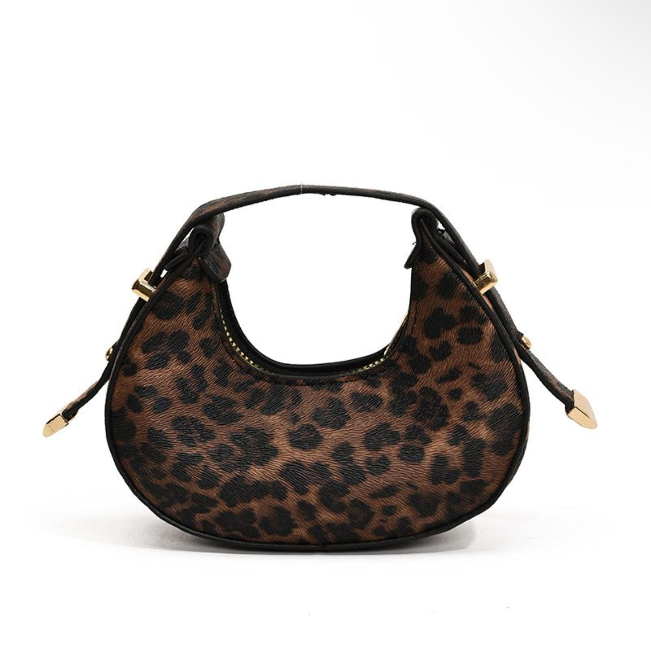 Leopard skin mini bag