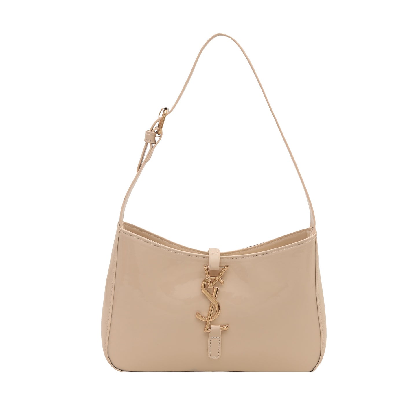 Luxe Patent Shoulder Bag