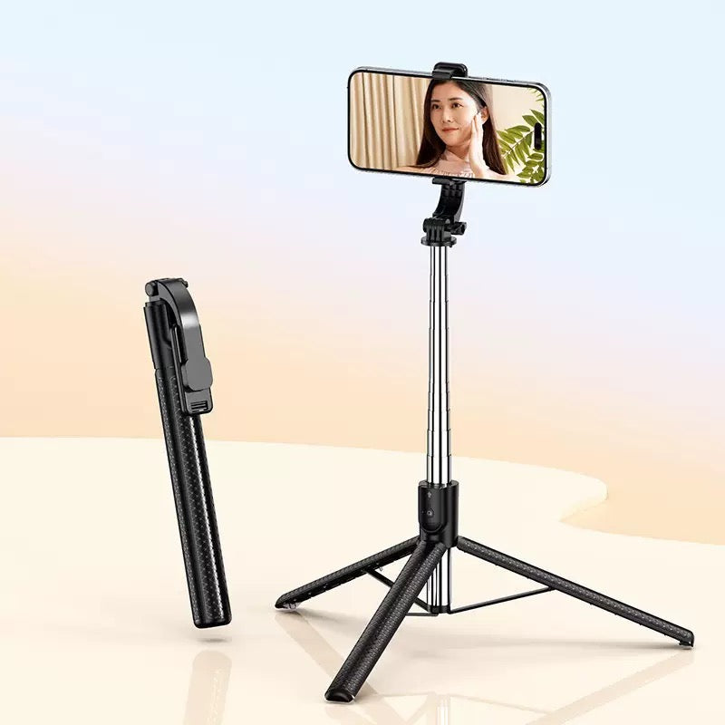 Extendable Tripod Selfie Stick with Remote