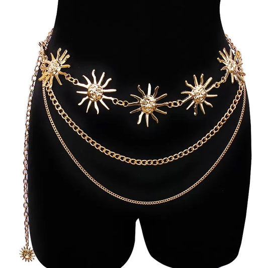 Waist chain belt