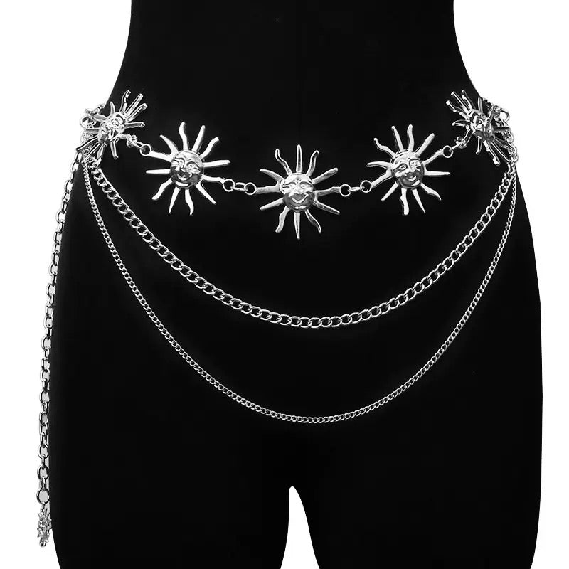Waist chain belt