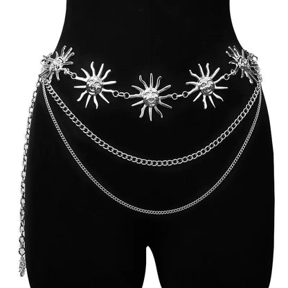 Waist chain belt