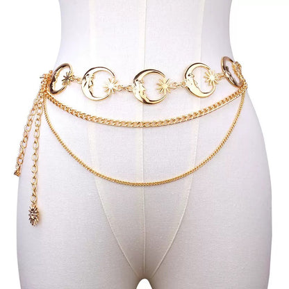 Waist chain belt