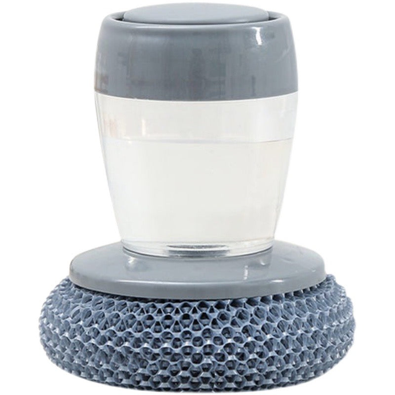 Soap-Dispensing Scrub Brush