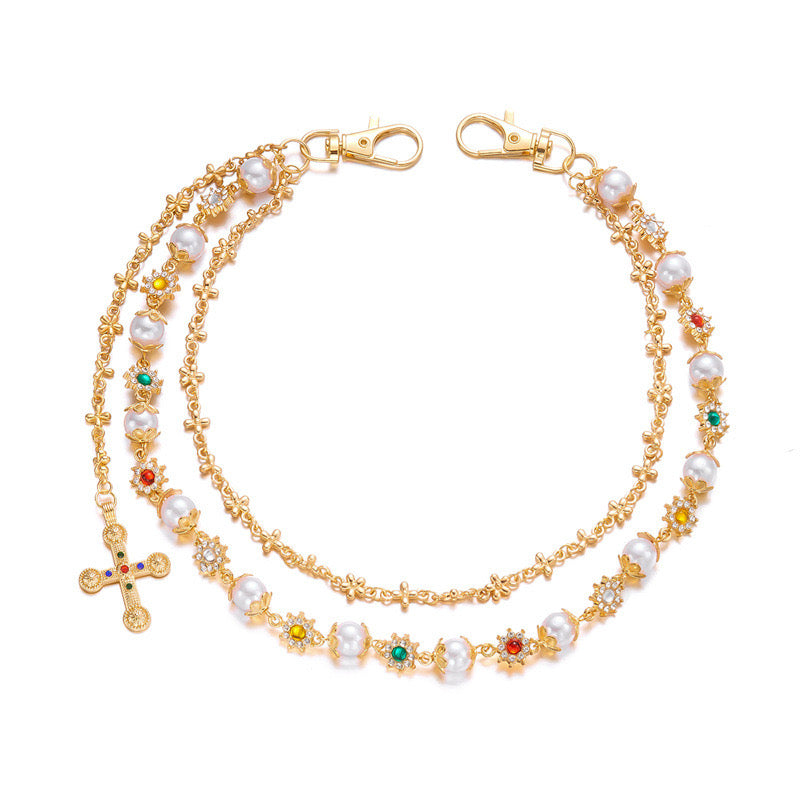 Beaded Chain Pocket Accessory