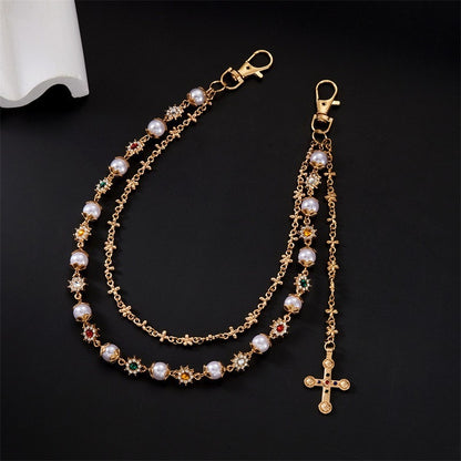 Beaded Chain Pocket Accessory