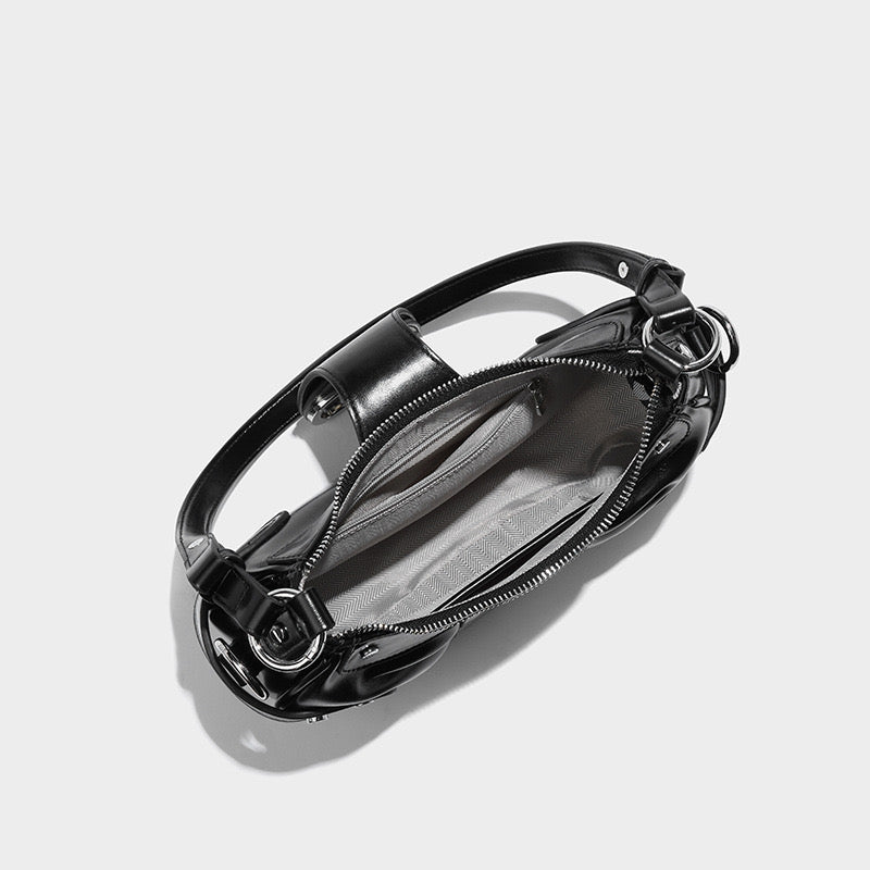 Buckle Detail Shoulder Bag