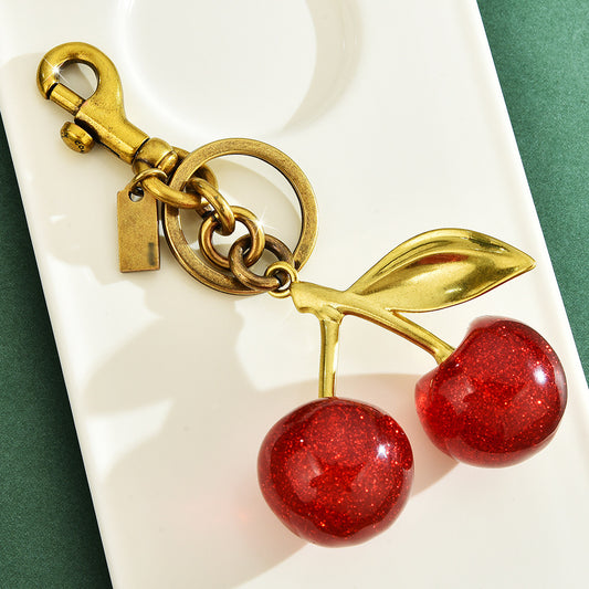 Cherry 🍒 bag charm