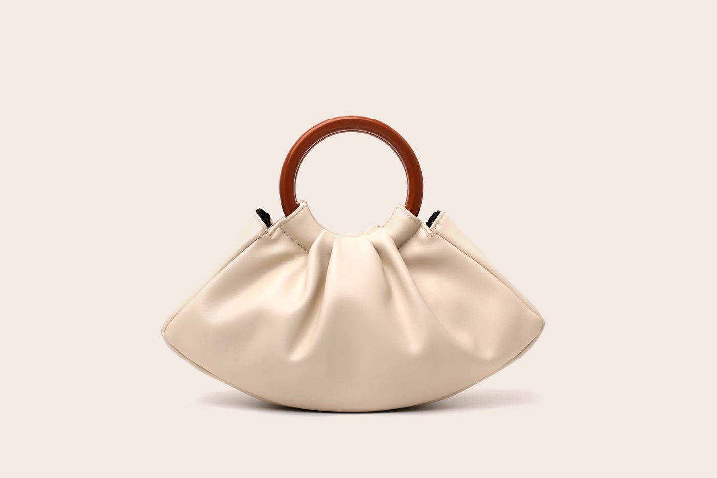 Wooden handle bag