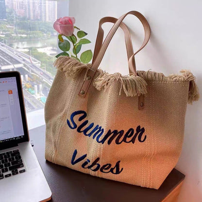 Summer vibes tote bag