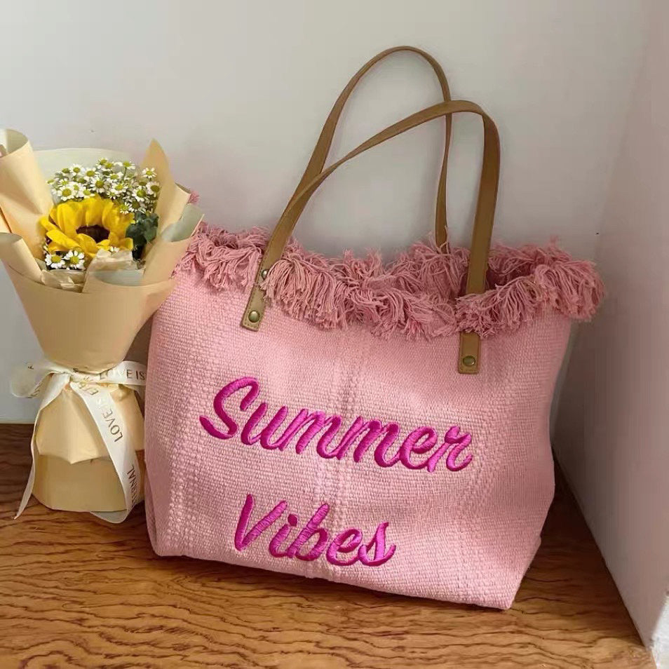 Summer vibes tote bag
