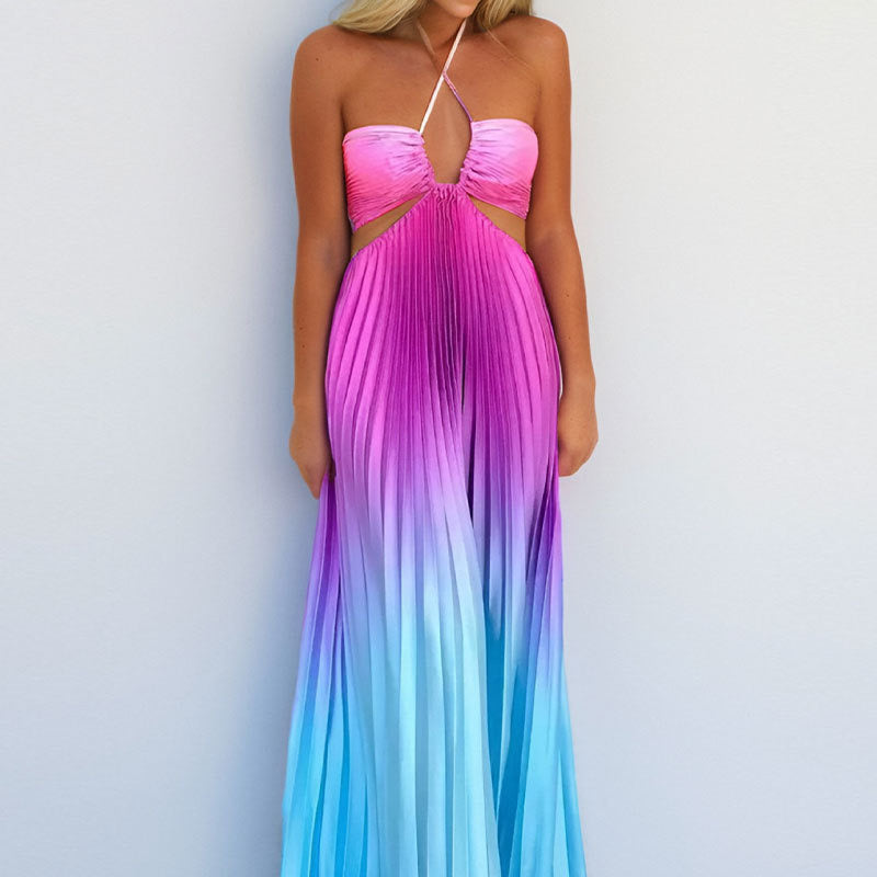 Sunset mirage maxi dress