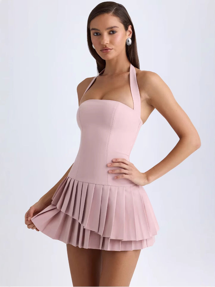 Layer cake mini dress