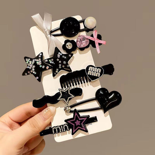Aesthetic y2k hair clip set