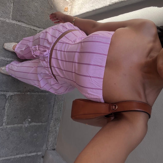 Soft Girl Pinstripe Set