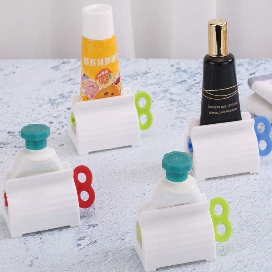 Rolling tube squeezer