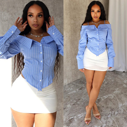 Bossy lined shirt