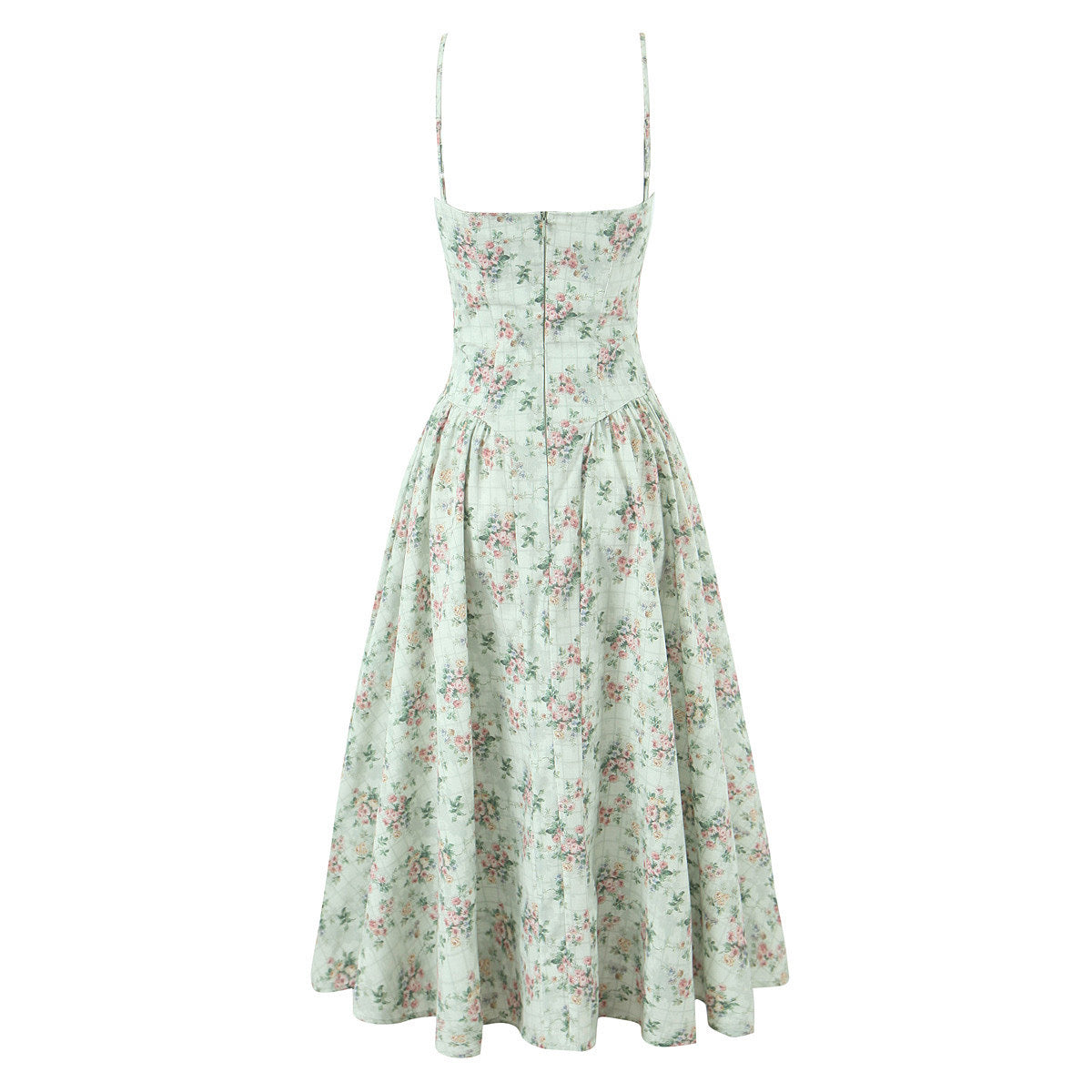 Floral muse midi gown
