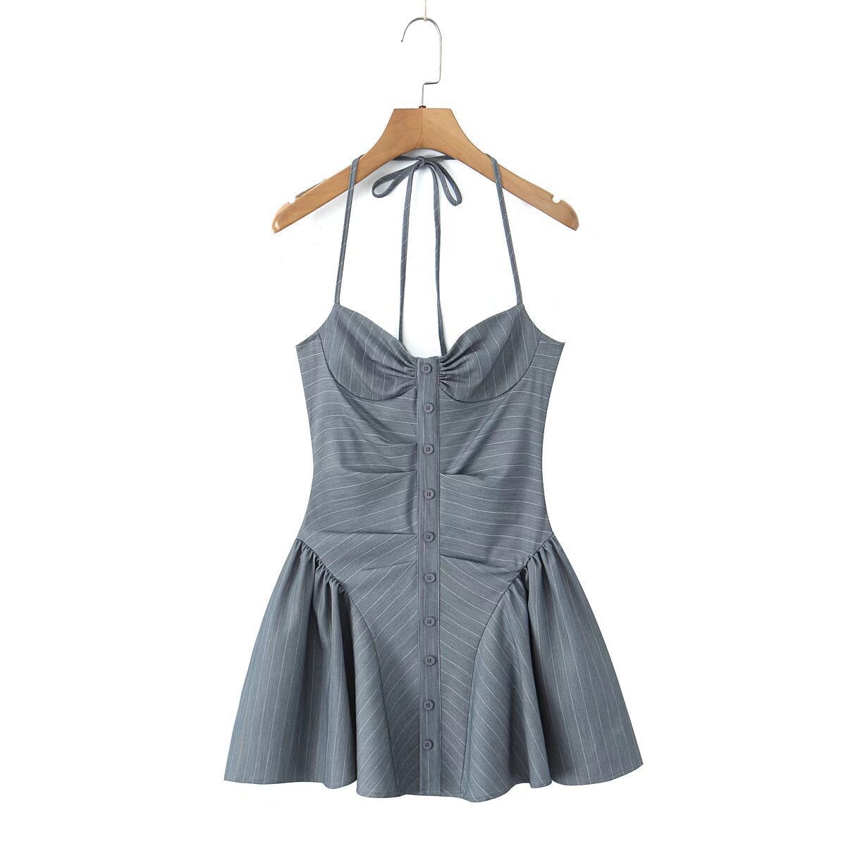 Boss chic pinstripe dress