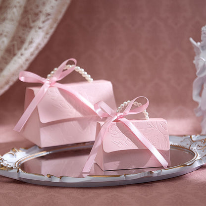 Cute pink mini gift bag