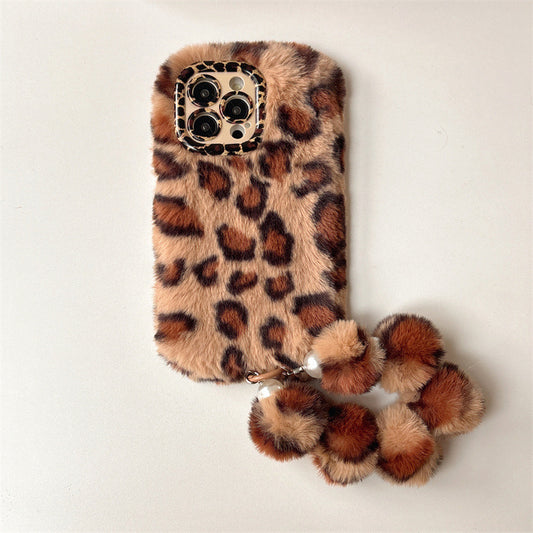Wild whispers fluffy phone case (pre)