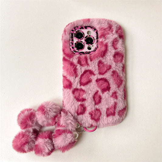 Wild whispers fluffy phone case (pre)