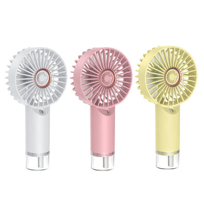 Cool girl mini fan